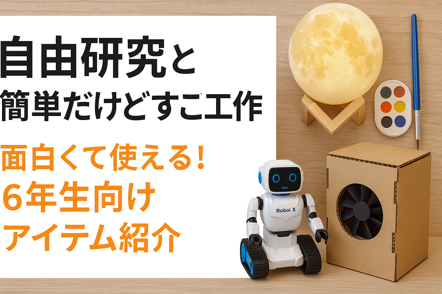 自由研究　工作