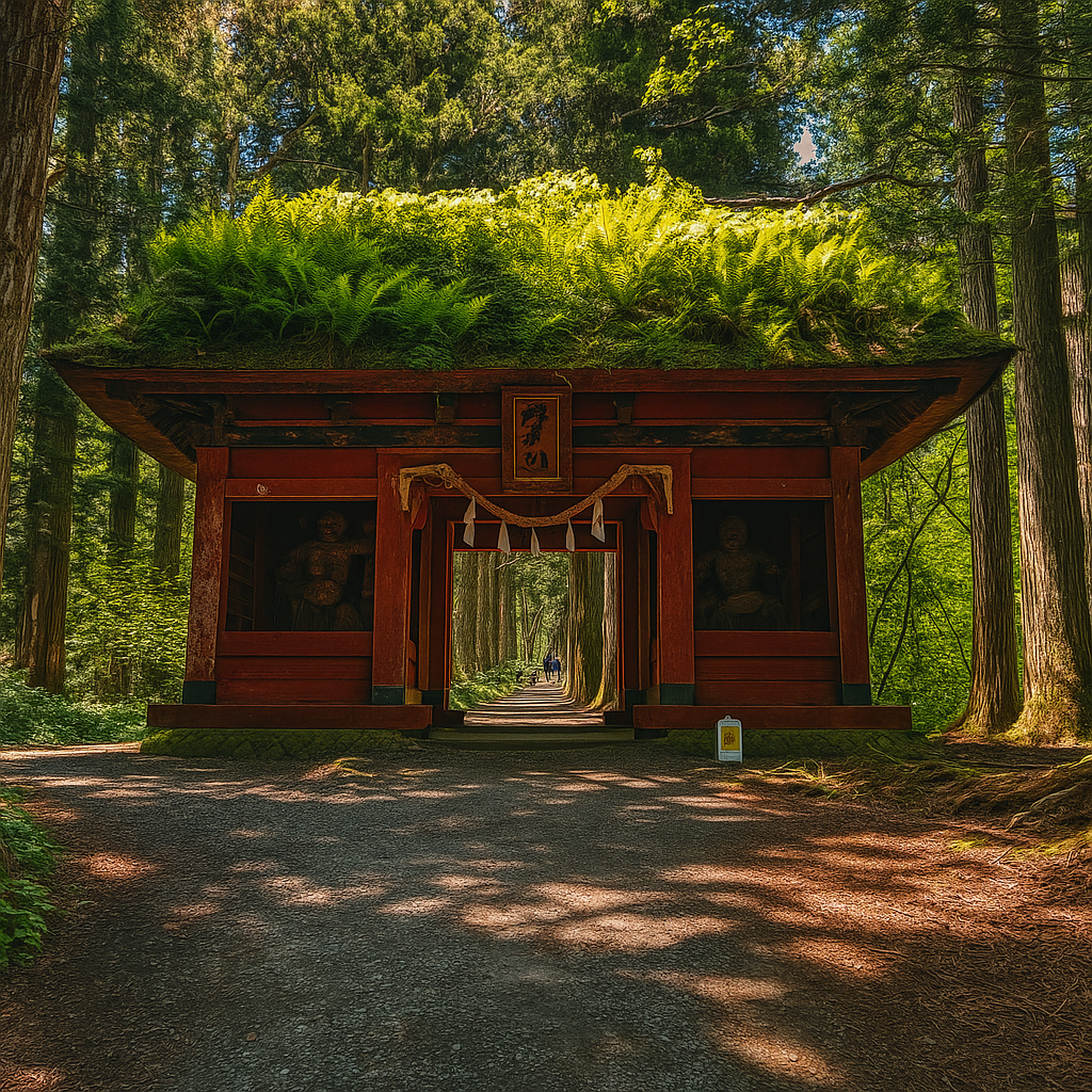 戸隠神社 随神門