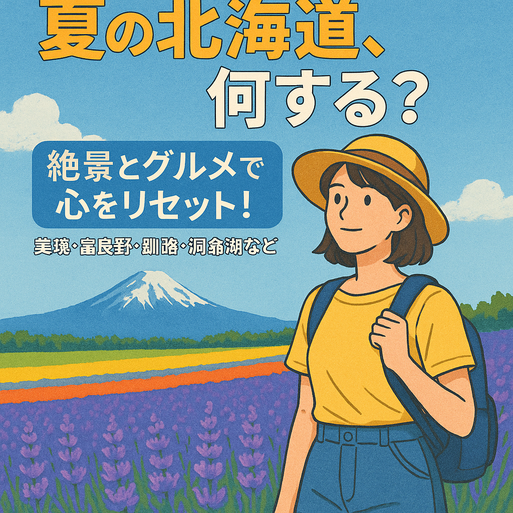 夏の北海道、何する